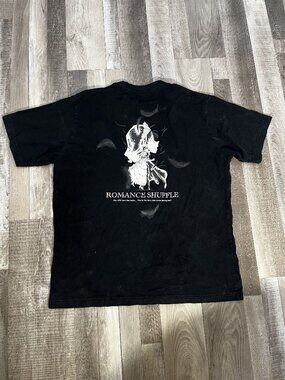 Uniqlo UT Romance Shuffle Graphic Tee Black XL Anime Art Shirt
